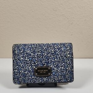 Michael Kors Navy Floral Wallet